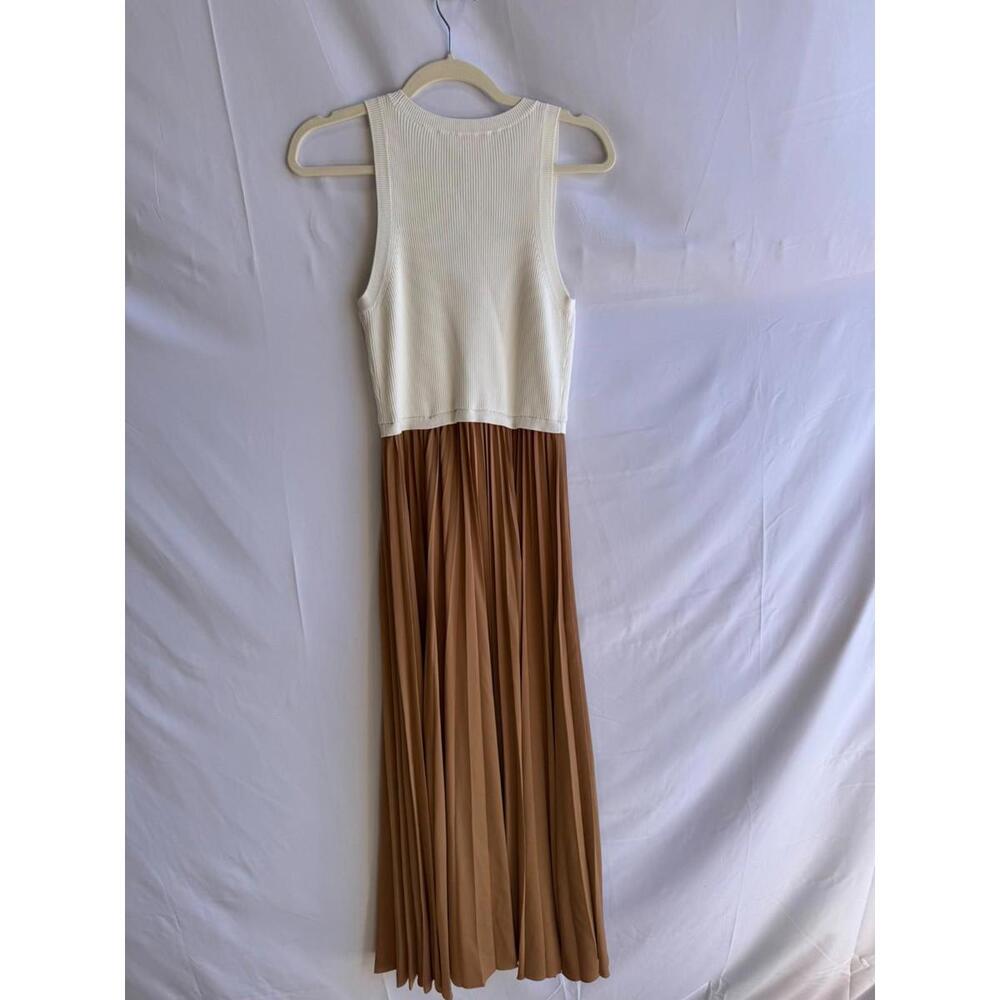 Cinq à Sept Off-White Parma Dress Size M with discoloration - Picture 5 of 8